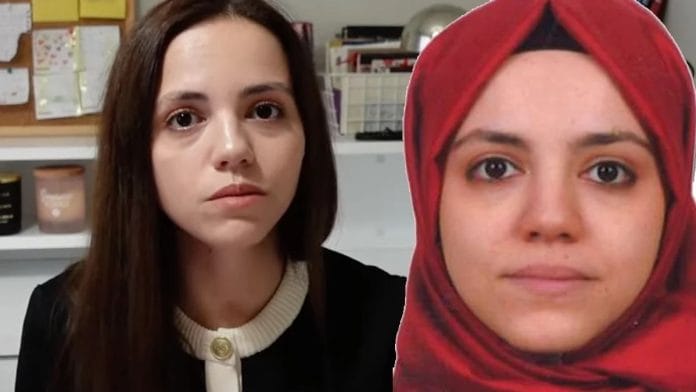 Başını açan akademisyene sürgün!